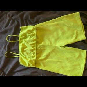 Lime green 2 piece set size large